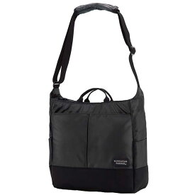 【ポイント10倍】MANHATTAN PASSAGE マンハッタンパッセージ Stylish Shoulder Bug Plus2 スタイリッシュショルダーバッグ ビジネス ショルダー A4 ブラック #3204B-BK