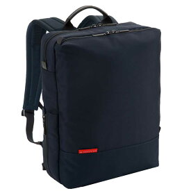 【ポイント10倍】MANHATTAN PASSAGE マンハッタンパッセージ Well-Organized City Backpack Plus2 ウェルオーガナイズド シティ バックパック ビジネス リュクサック A4 ミッドナイトブルー #7016-BL