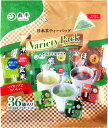 日本茶ティーバッグ お得なバラエティパック 36袋入り [水出しでもどうぞ] | 日本茶 緑茶 煎茶 玄米茶 ほうじ茶 焙じ 国産 日本製 ティーバッグ ティーパック 宇治 京都 グリーンティー 詰め合わせ お茶 茶 宇治茶 お取り寄せ ギフト プレゼント 水出し茶 アソート