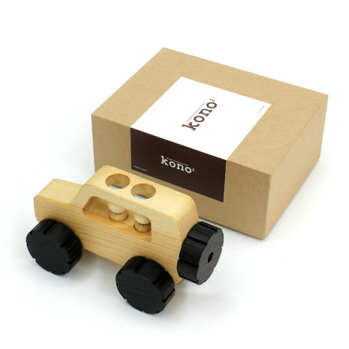 【メーカー直送(黒崎木工所)】木のおもちゃ 車/オフロードカー(kono2シリーズ) 1歳〜 ヒノキ(徳島県産)、ウエンジ 幅6.7cm×奥行き17cm×高さ10.6cm オイル(リボス自然健康塗料)仕上げ【知育玩具】【日本製】【黒崎木工所】 motto2022 木の玩具 木製玩具 木の動くおもちゃ おもちゃ 電車 車 パズル 型はめ 積み木 動物 北欧 かわいい おしゃれ 赤ちゃん ベビー キッズ 出産祝い 教材 贈り物 贈答品 誕生日 プレゼント 木のおもちゃ 引っ張るおもちゃ/アヒルの親子(kono2シリーズ) 1歳~ ヒノキ(徳島県産)、ウエンジ 幅10cm×長さ38.3cm×高さ19.9cm オイル リボス自然健康塗料 仕上げ