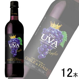 【お酒】【1ケース】 サントリー THE UVA レッド PET 720ml×12本入 ザ・ウーヴァ ワイン 【北海道・沖縄・離島配送不可】