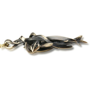 【M'scollection】ゴールドペンダントクロスメンズジュエリーギフトアクセサリーsilver925シルバー925ネックレス送料無料チェーン付きセット記念日誕生日ラッピング包装XP-01910P09Jan16
