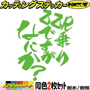バイク ステッカー ZZR 乗りですがなにか? (2枚1セット) カッティングステッカー 全12色 ZZR250 ZZR400 ZZR600 ZZR1100 ZZR1200 ZZR1400 ヘルメット タンク デカール 防水 耐水 アウトドア おもしろ 自動車