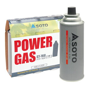 �\�g SOTO �p���[ �K�X 3�{�p�b�N�i�ԁFST-7601