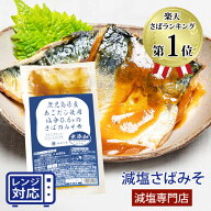 減塩 食品 塩ぬき屋 鹿児島県産 あごだし 使用 減塩さば味噌煮 100g×2袋 無添加 | 減塩 レトルト食品 レ…
