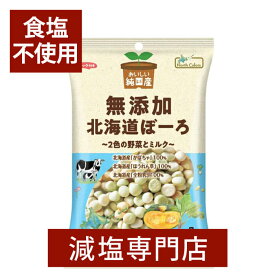 食塩不使用 純国産北海道ぼーろ ノースカラーズ 100g×2個セット | 減塩 減塩食品 塩分カット 無塩 食品 かぼちゃ ほうれん草 ホウレンソウ ミルク 牛乳 おやつ 健康 おいしい 美味しい おすすめ ギフト プレゼント 父の日 父の日ギフト 父の日プレゼント 低塩