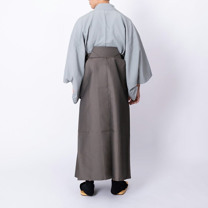 楽天市場】男性袴 交織縞 無双 行燈袴 茶縞 : 男着物の加藤商店