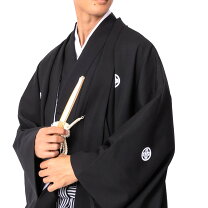 楽天市場】黒紋付（着物｜和服）：メンズファッションの通販