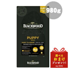 ブラックウッド パピー 980g BLACK WOOD ドッグフード 犬用 ドライフード