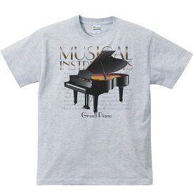 グランド ピアノ（楽器シリーズ）／半袖Tシャツ