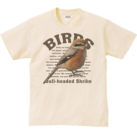 モズ（百舌鳥）鳥シリーズ／半袖Tシャツ