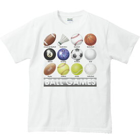 球技のボール（＆シャトルコック）／半袖Tシャツ