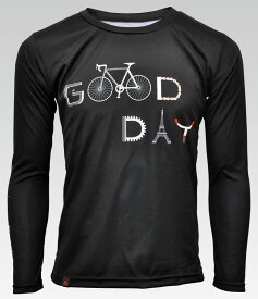 【バレット】 サイクル Tシャツ 長袖 バックポケット [ good day グッデイ] ロンT