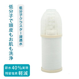 【公式ショップ / 正規品】 Re.Cera(リセラ)シャワーヘッド専用交換カートリッジ【低分子クラスター浸透水 シャワーヘッド】リセラシャワーヘッド 日本製 特許取得 高性能浄水用カートリッジ節水40％実現 残留塩素除去 スポーツパフォーマンスウォーター