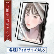 【プロ絵師推薦xマグネット着脱式】 ペーパーライクフィルム iPad各サイズ(2026-2024モデル有) iPad Air …