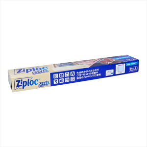 旭化成ホームプロダクツ ziploc ジップロックスタイル ストレージバッグ 冷蔵/常温保管用 XLサイズ 5枚入り X6箱