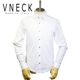 ヴイネック シャツ VNECK 値下げ品◎在庫限り シャツ メンズ 春夏 オシャレ ビジネス ワイドカラー ホワイト XSサイズ
