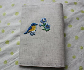 楽天市場 刺繍 ブックカバー 文房具 事務用品 日用品雑貨 文房具 手芸の通販