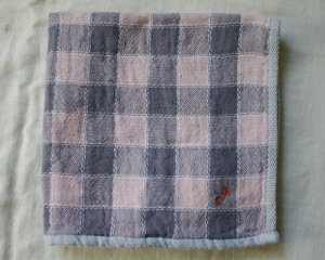 【メール便OK!!】【赤ちゃん・ベビー出産祝い】今治タオル・コンテックス/アンジェリーヌ 大人可愛い甘さのあるカラー コットン ハンカチ 32×32cm ピンクー&パープル系