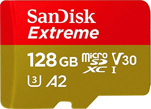 microSDXC 128GB SanDisk サンディスク Extreme UHS-1 U3 V30 4K Ultra HD A2対応 JNHオリジナルSDアダプター付 5年保証   並行輸入品