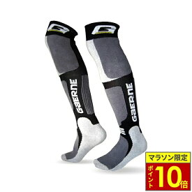 ＼ポイント10倍／ GAERNE ガエルネ ロングソックス グレー