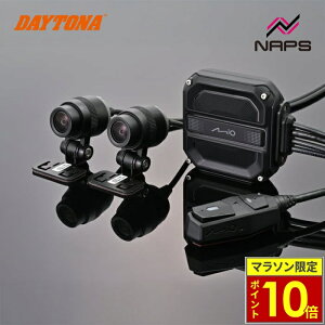 �_�|�C���g10�{�^ DAYTONA �f�C�g�i �o�C�N��p�h���C�u���R�[�_�[�yMiVue M802WD�z