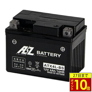 _27|Cg10{^AZ Battery AZ obe[ ATX4L-BS obe[yt[dς݁z