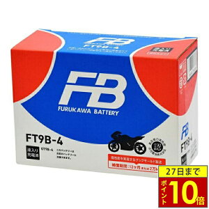 _27|Cg10{^FBobe[ tJobe[ FT9B-4 َ (VRLA) obe[ FTV[Yyt[dρzÉ͓dr Furukawa Battery