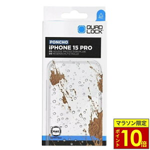 �_�|�C���g10�{�^ QUAD LOCK �N�A�b�h���b�N ���C���J�o�[�yMAG�Ή��z�yiPhone 15 Pro�z