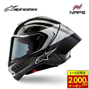 y12/1ő2,000~OFFN[|zalpinestars ApCX^[Y SUPERTECH R10 ELEMENT HELMET 1368 Black Carbon Silver Black Glossy X[p[ebN R10 Gg ttFCXwbg J[{ ECE 22.06 DOT F
