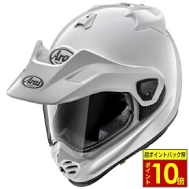＼超ポイントバック祭10倍／ Arai アライ ヘルメット TOUR-CROSS V [ツアークロス V] オフロードヘルメット グラスホワイト ヘルメット バイク オートバイ 用品 メンズ レディース 男性 女性 かっこいい おしゃれ メーカー ブランド 人気 おすすめ