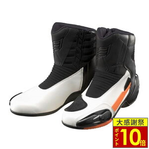 �_26�����|�C���g10�{�^HYOD �q���E�h�E HSF102D ST-X RIDING BOOTS Mitra D3O ���C�f�B���O�u�[�c �z���C�g/�u���b�N
