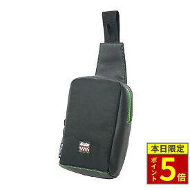 ＼18日ポイント5倍／【数量限定】 MOTOWN モータウン ポケットボディバッグ ステッチグリーン 容量 1.6L