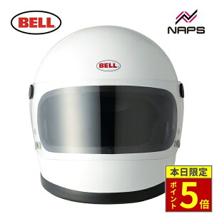 �_�|�C���g5�{�^ BELL �x�� STARII Reprinted Edition �t���t�F�C�X�w�����b�g SOLID WHITE �\���b�h�z���C�g