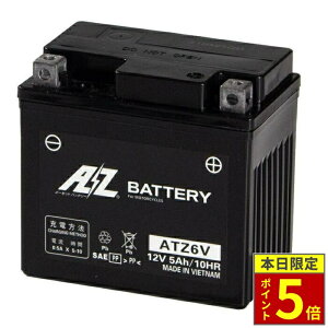 �_�|�C���g5�{�^ AZ Battery AZ �o�b�e���[ ATZ6V �o�b�e���[�y�t����[�d�ς݁z