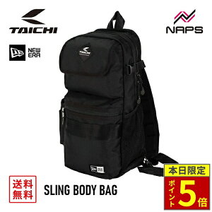 �_�|�C���g5�{�^ RS �^�C�` NEB009 SLING BODY BAG BLACK 12L NEW ERA �X�����O �{�f�B�o�b�O �j���[�G�� �R���{ �u���b�N �c�[�����O �^�E�����[�X �J�W���A�� �e�� 12���b�g�� �ȂȂߊ|�� �L�[�t�b�N