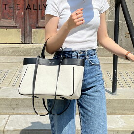 THE ALLY アリー アンナバッグ 正規代理店 anna bag ショルダーバッグ ハンドバッグ マザーズバッグ 通勤バッグ 通学 並行輸入品 フェイクレザー 韓国 バッグ トートバッグ 大容量 軽量 軽い キャンバス