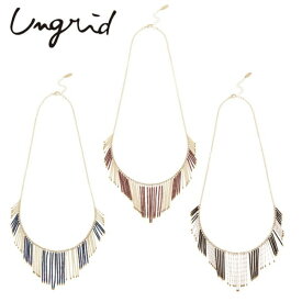 Ungrid(アングリッド)4,990⇒3,992(20%OFF)バンブービーズネックレス(111610905601)ネックレス バンブービーズ ボヘミアン レディース カジュアル