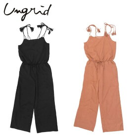 Ungrid(アングリッド)ワイドシルエットキャミサロペット(111650312801)キャミサロペット ワイド レディース カジュアル 送料無料