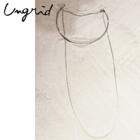 Ungrid(アングリッド)チェーンフープネックレス(111720936901)2017Spring新作 ネックレス チェーン アクセサリー レディース レディース カジュアル 送料無料