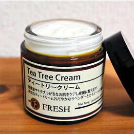 ティートリークリーム 60g 100％植物由来 無添加 敏感肌 アクネ 保湿 スキンケア デオドラント ティーツリークリーム tea tree cream フレッシュアロマ 母の日