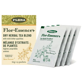 フローエッセンスプラス ドライ 1箱（4袋入り）粉末タイプ FLORAハーブクレンズ flora flor essence FLORA HOUSE