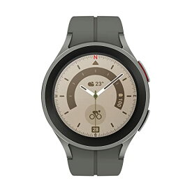 Galaxy Watch5 Pro 45mm グレーチタニウム スマートウォッチ Samsung純正 国内正規品 SM-R920NZTAXJP