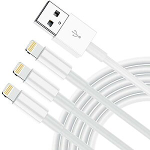 CyvenSmart iPhone �[�d�P�[�u���u1m*3�{�v ���C�g�j���O�P�[�u�� Apple MFi�F�� �A�C�t�H�� �[�d�� iPhone 2.4A�}�������[�d �f�[�^�]�� �A�C�t�H���[�d USB Lightning �P�[�u�� �f���h�~ �_� ��