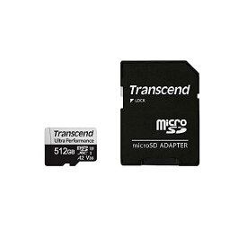 トランセンドジャパン Transcend microSDXCカード Transcend 512GB Class10 UHS-I U3 A2 V30 SDカード変換アダプタ付き Nintendo Switch対応 TS512GUSD340S