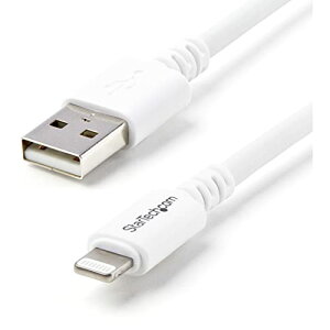 StarTech.com 3m iPhone/iPod/ iPadΉApple Lightning - USB P[u zCg Apple MFiF؎擾 [dpP[u USBLT3MW