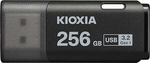 KIOXIA(LINVA) Ń USBtbV 256GB USB3.2 Gen1 { T|[gKi KLU301A256GK