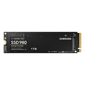 Samsung 980 1TB PCIe Gen 3.0 4 NVMe M.2 最大 3,500MB/秒 内蔵 SSD MZ-V8V1T0B/EC 国内正規保証品