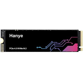 Hanye 内蔵 SSD 2TB PCIe Gen4x4 M.2 NVMe 2280 グラフェン放熱シート付き PS5動作確認済み R:7450MB/s W:6700MB/s HE71 メーカー5年保証 国内サポート
