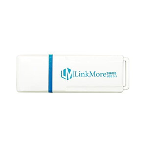 LinkMore USB������ NR34 256GB USB3.1 �L���b�v�� (�ő�Ǎ����x120MB/s)
